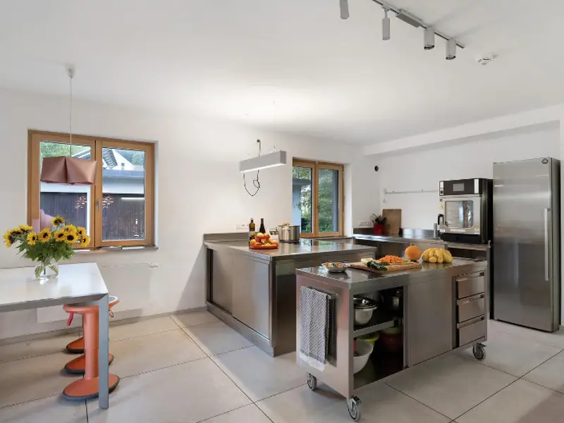 Küche im Ferienhaus